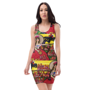 Vestido ceñido - La Mami del Gallo Vicente
