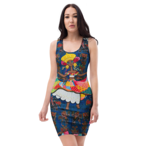 Vestido ceñido - Mami Conga con sus Diablicos