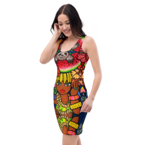 Vestido ceñido - Bruja Tropical