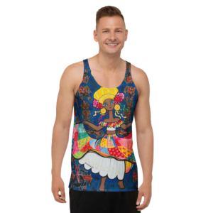 Camiseta de tirantes para hombres - Mami Conga con sus Diablicos