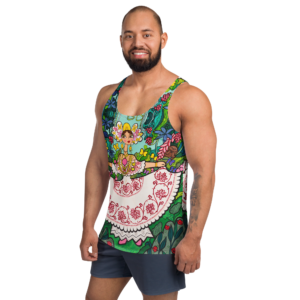 Camiseta de tirantes para hombres - Mami Bailando en la Selva