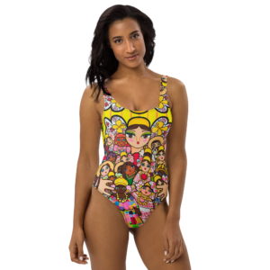 Vestido de baño - Mami con Muñecos