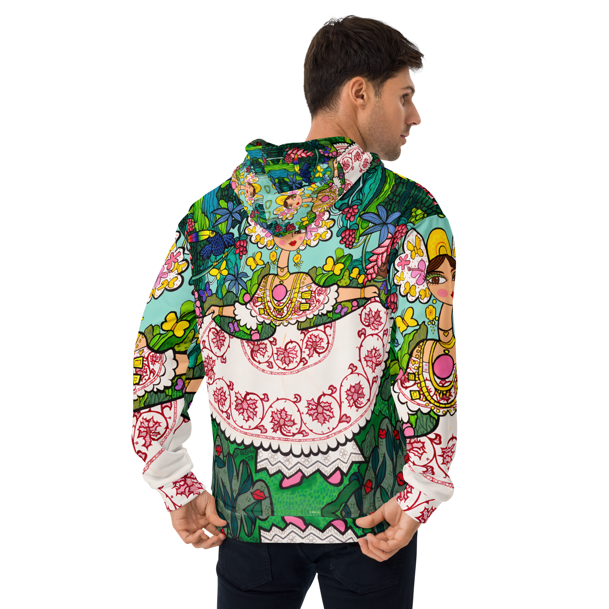 Hoodie Unisex - Mami Bailando en la Selva - Image 5