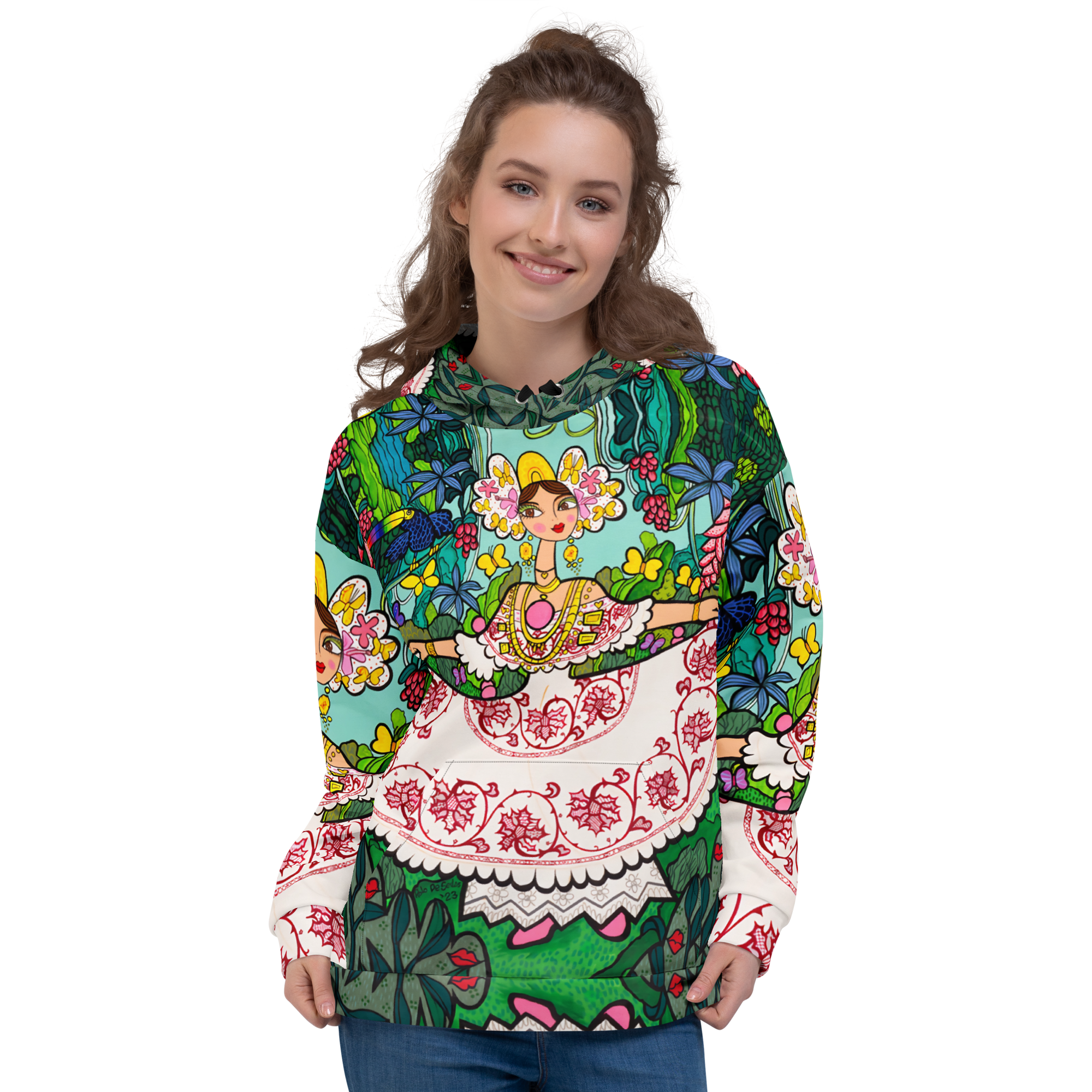 Hoodie Unisex - Mami Bailando en la Selva