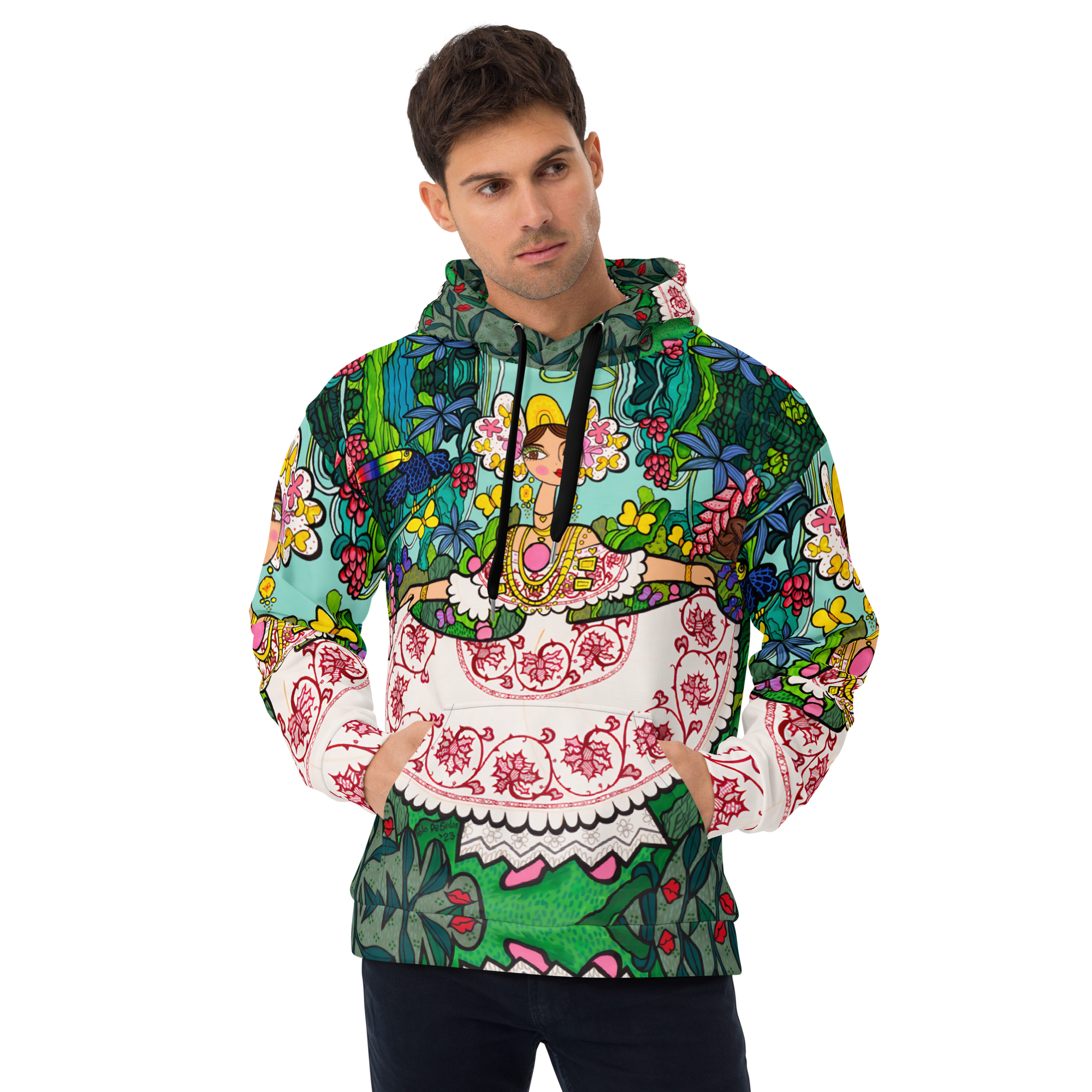 Hoodie Unisex - Mami Bailando en la Selva - Image 2