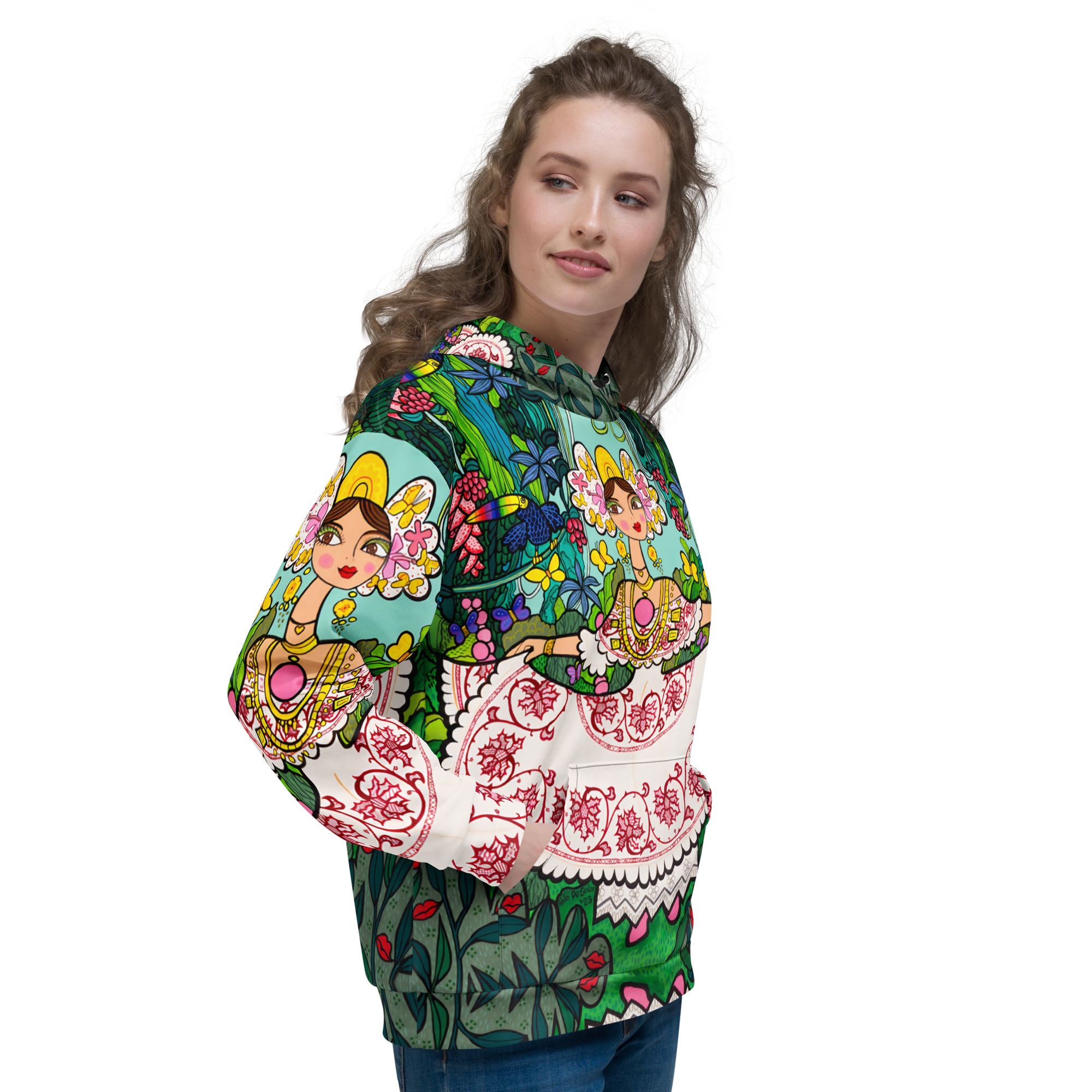 Hoodie Unisex - Mami Bailando en la Selva - Image 6