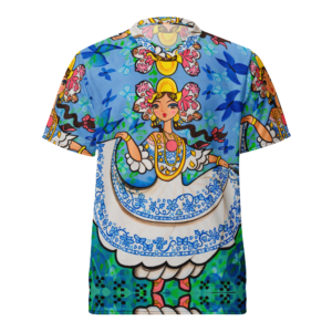 Camiseta deportiva unisex - Mami Morfo Azul