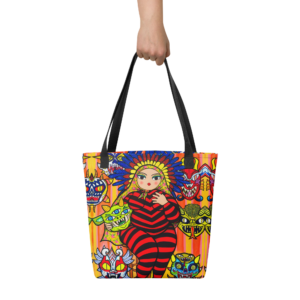 Bolso de mano - Mami Diablica con Máscaras