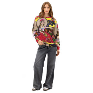 Sudadera de algodón unisex - La Mami del Gallo Vicente