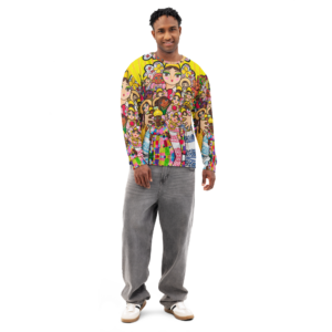 Sudadera de algodón unisex - Mami con Muñecos