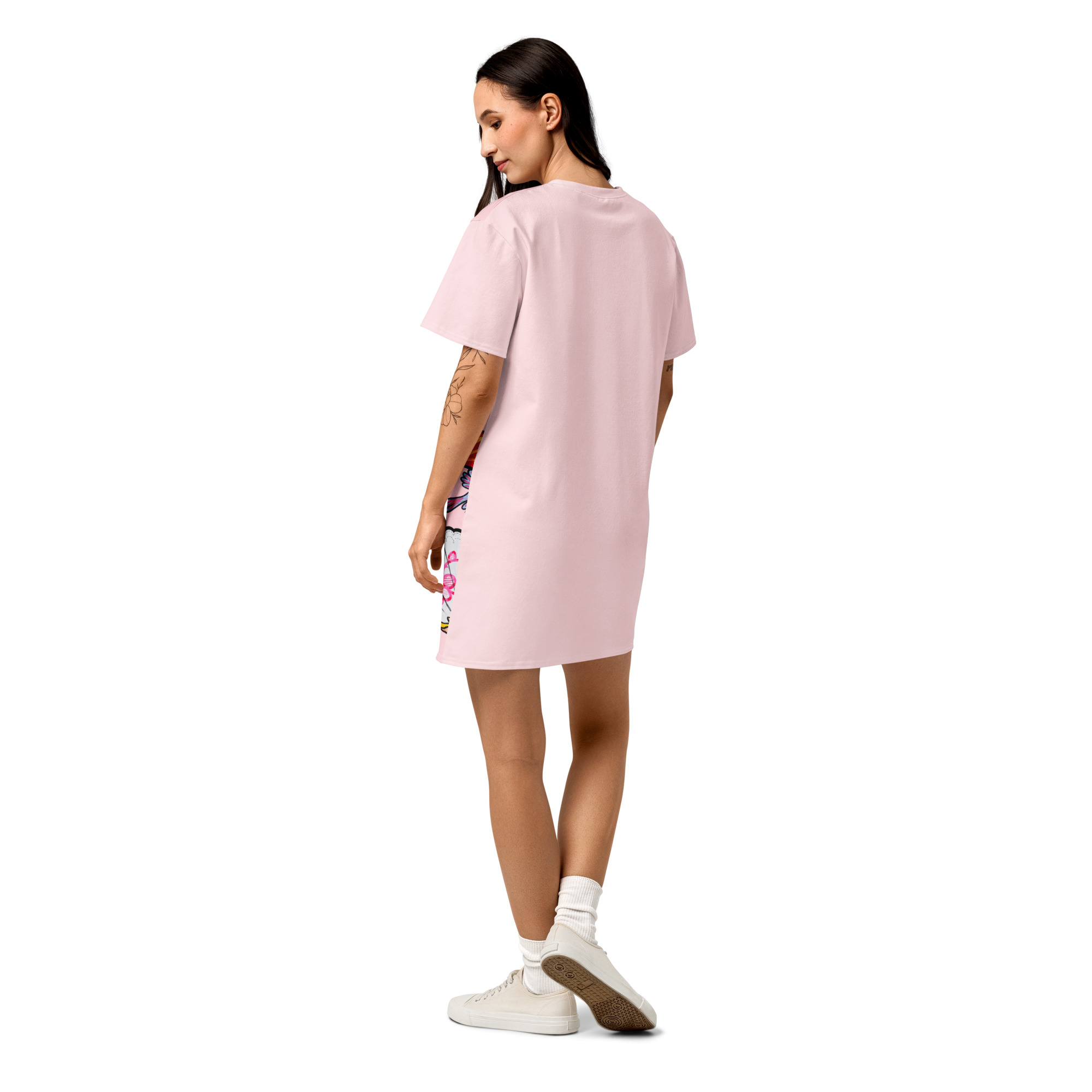 Cotton t-shirt dress - Image 3