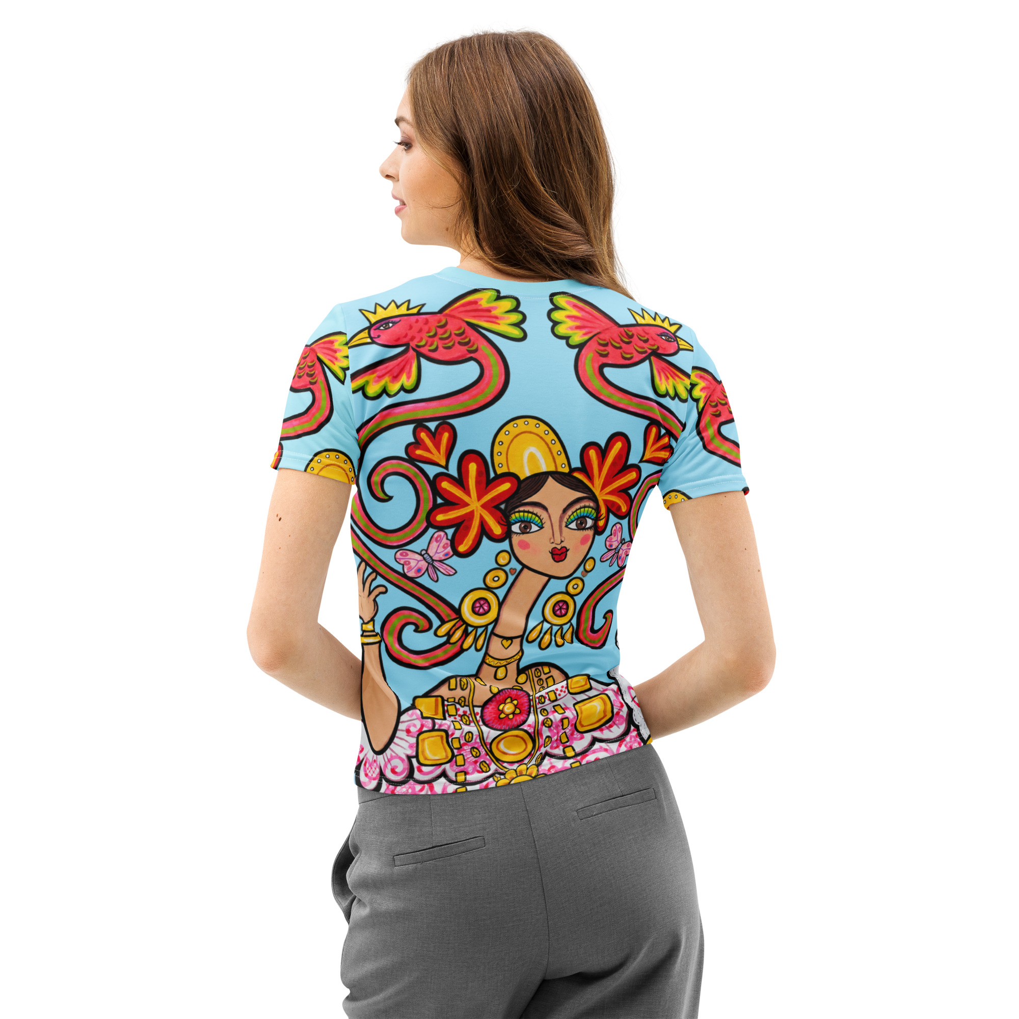 Women’s cotton crew neck t-shirt - Image 7