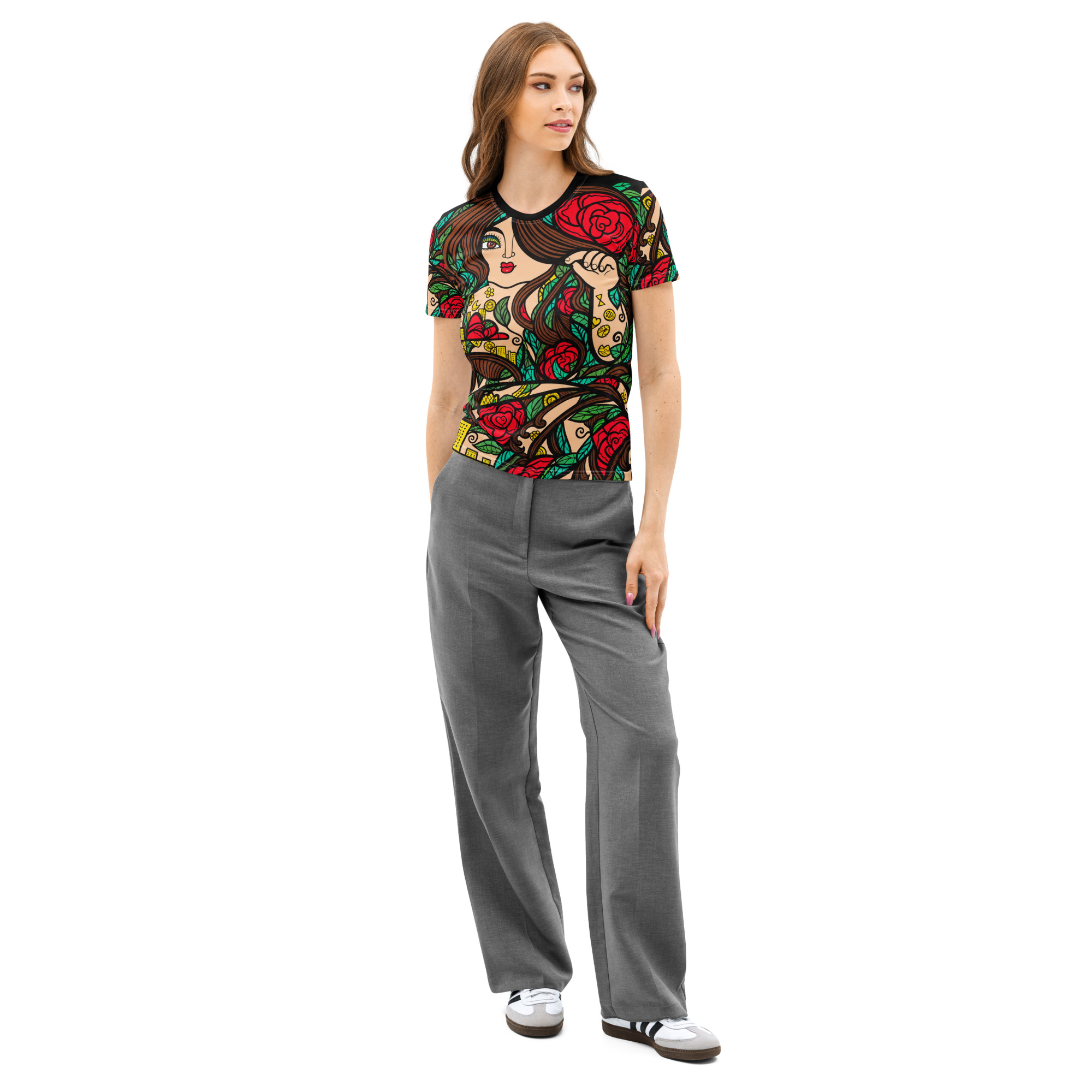 Women’s cotton crew neck t-shirt - Image 13