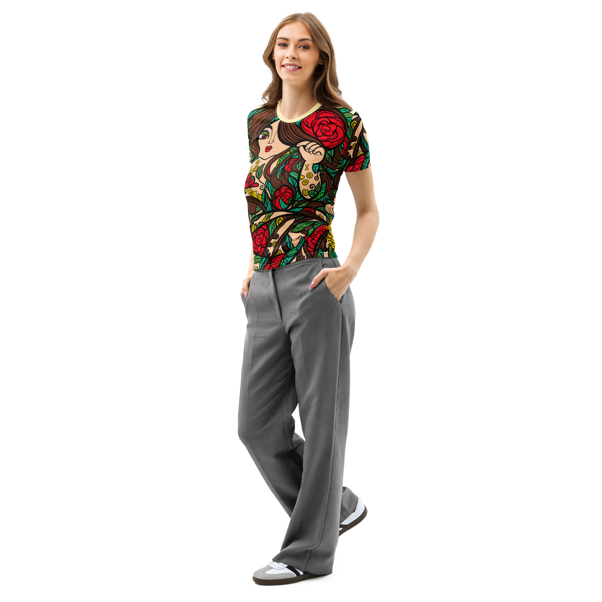 Women’s cotton crew neck t-shirt - Image 11