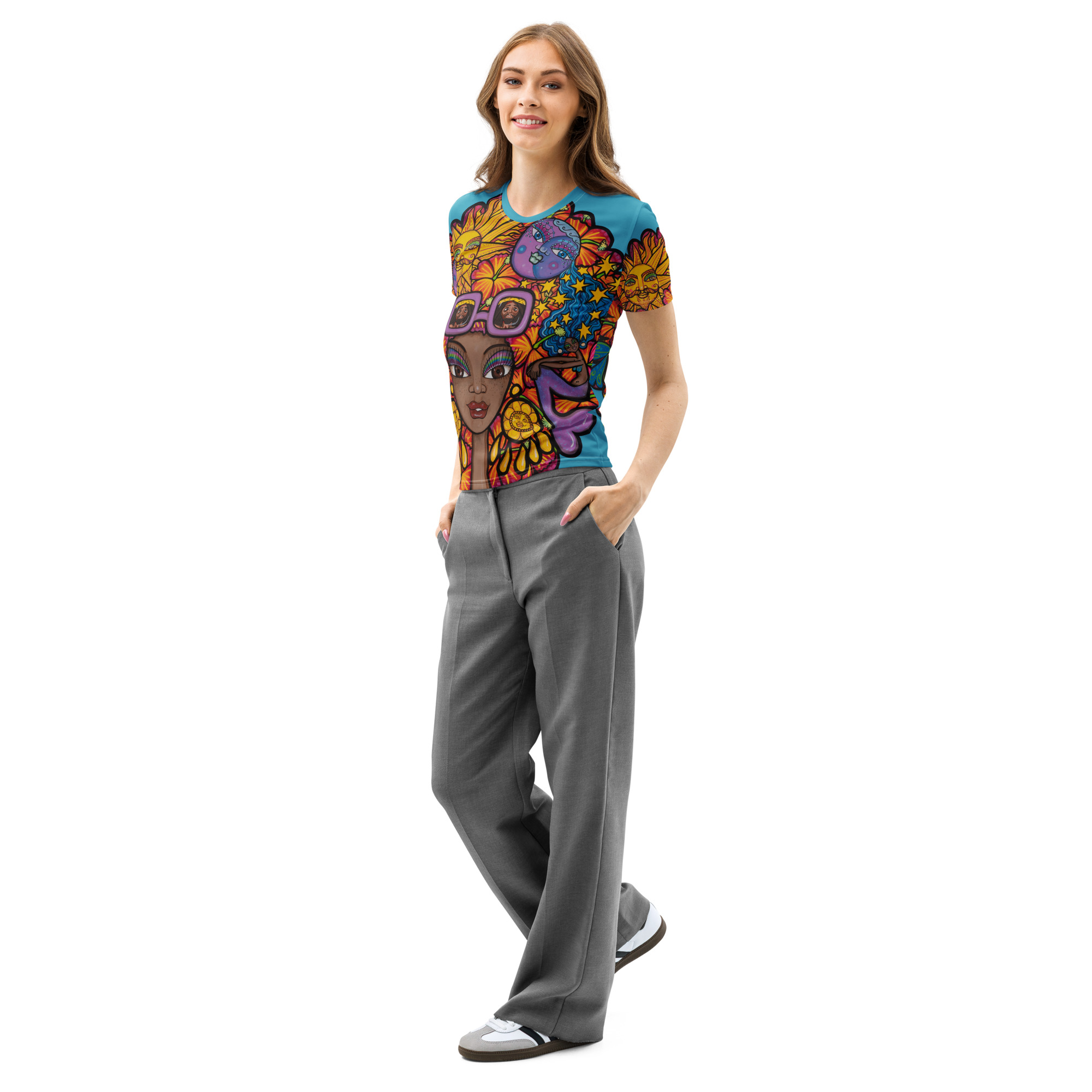 Women’s cotton crew neck t-shirt - Image 6